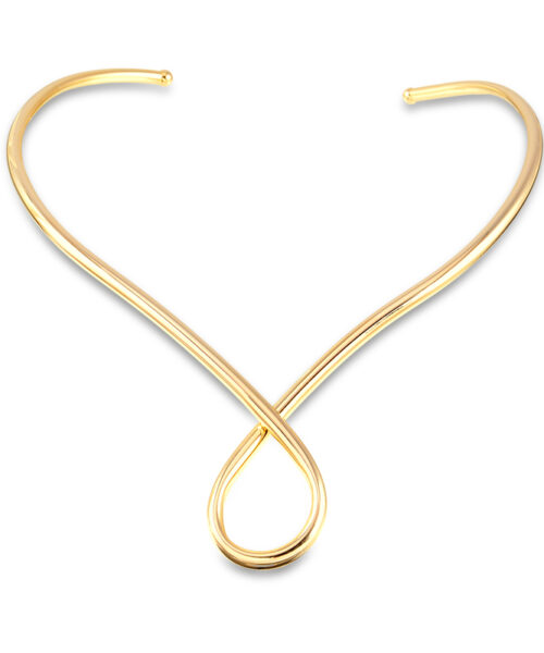 COLAR CHOKER ARO GRAVATA NÓ CHARLOTTE