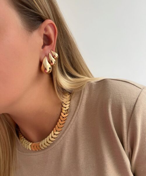 BRINCO GOTA ENVOLVENTE (P) DOURADO