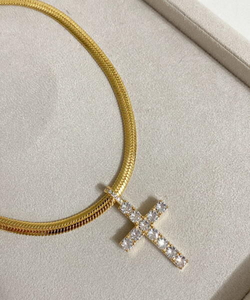 COLAR CHOKER LAMINADA 6MM DOURADO